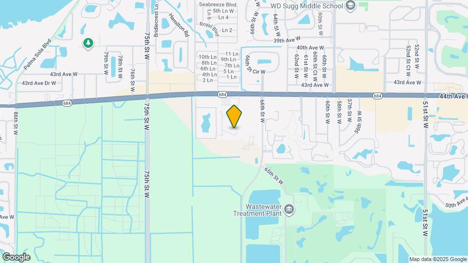 4520 67th St W Map and Location Details