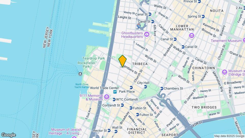 92-94 Warren St Mapa y Detalles de la Ubicación