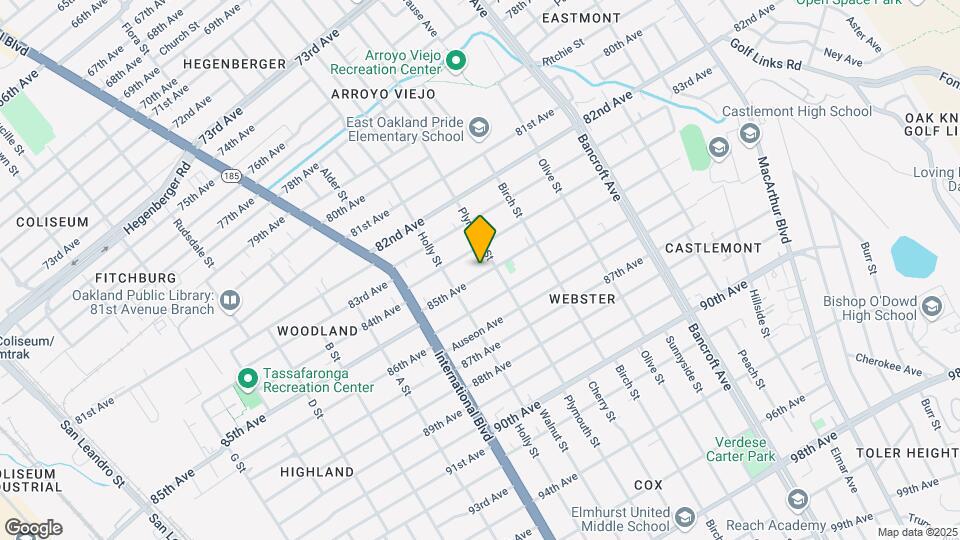 1655 85th Ave Map and Location Details