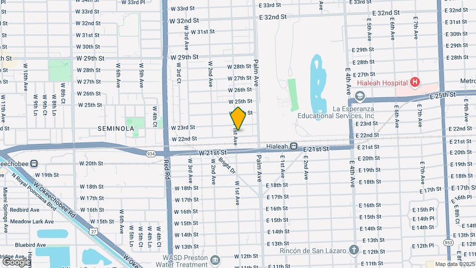 95 W 22nd St Mapa y Detalles de la Ubicación