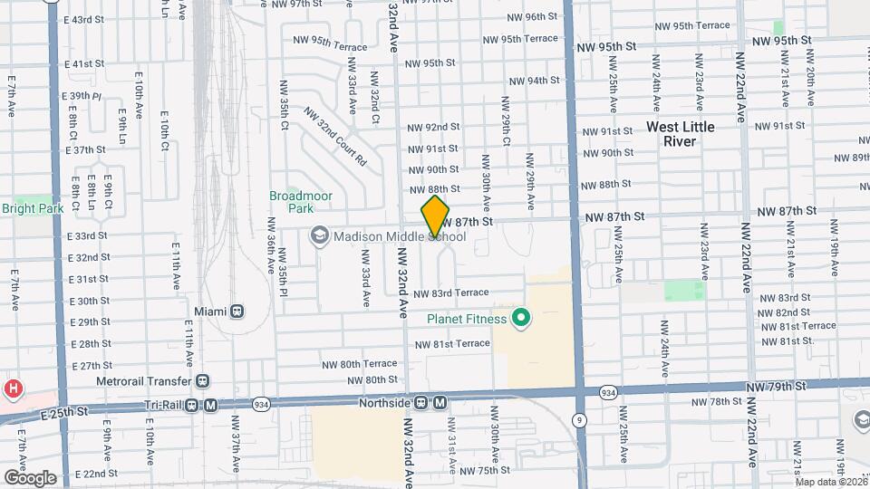 3100 NW 86th St Map and Location Details