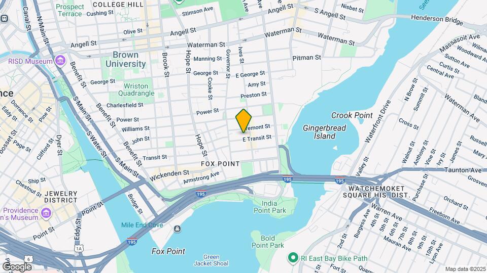 28 E Transit St Map and Location Details