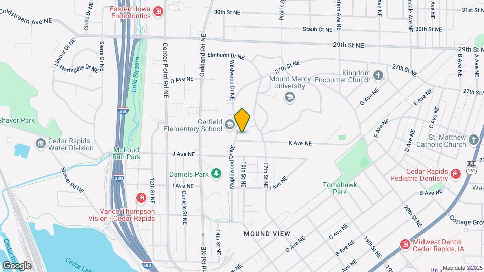 1512 K Ave NE Map and Location Details