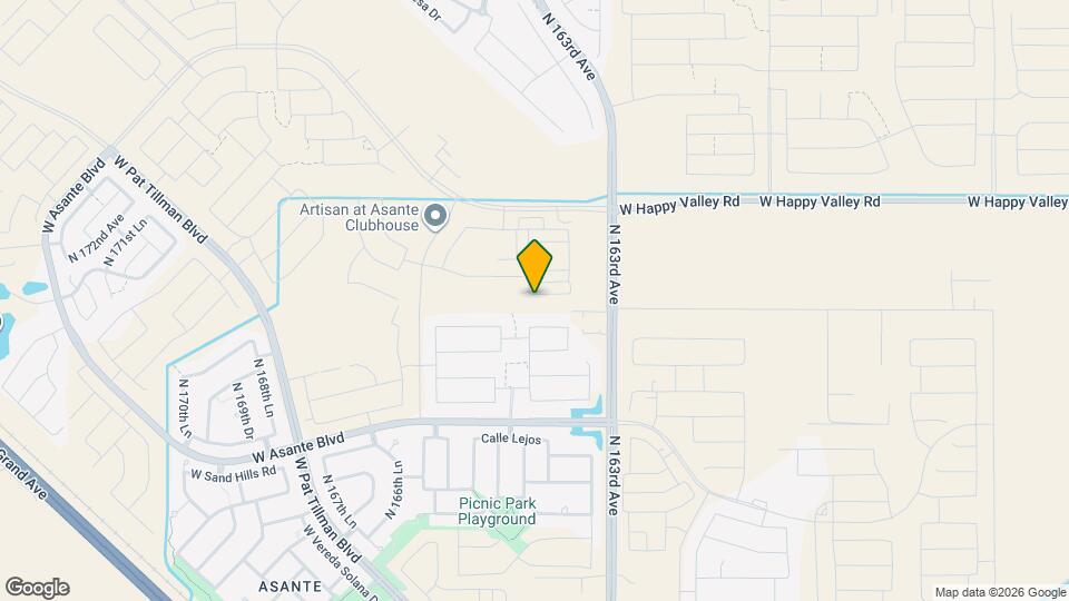 24623 N 164th Dr Map and Location Details