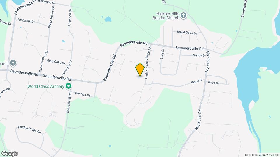 1705 Pine Crest Ct Map and Location Details