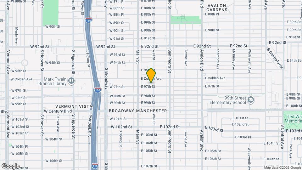 145 E 97th St Map and Location Details