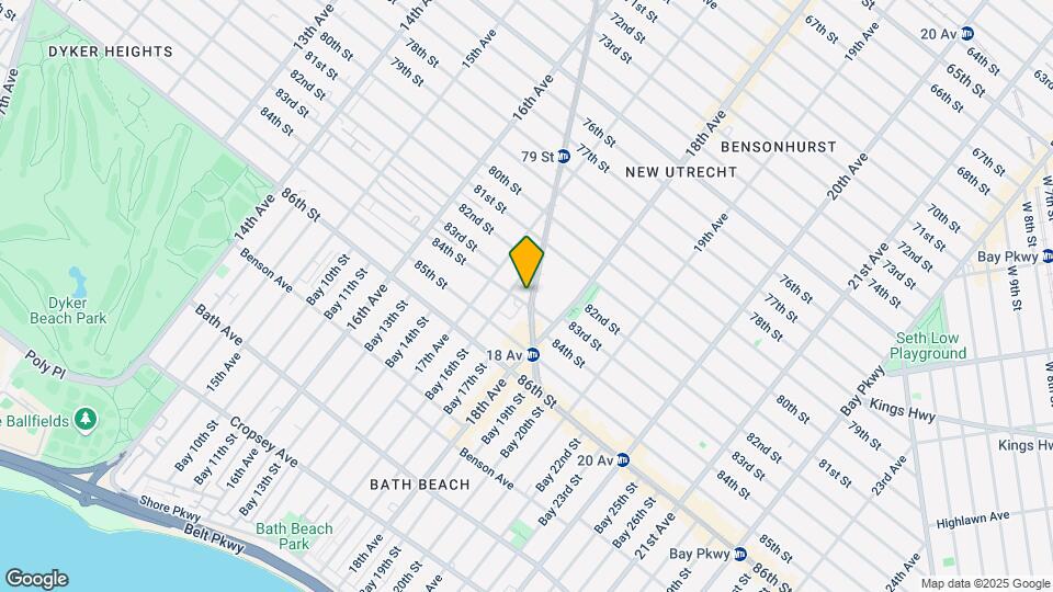 1745 84th St Mapa y Detalles de la Ubicación