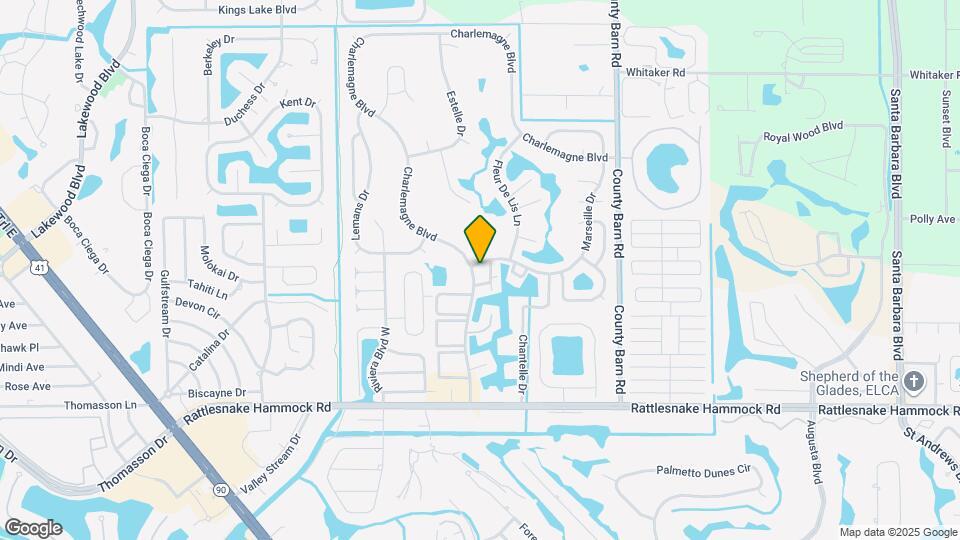 490 Charlemagne Blvd Map and Location Details