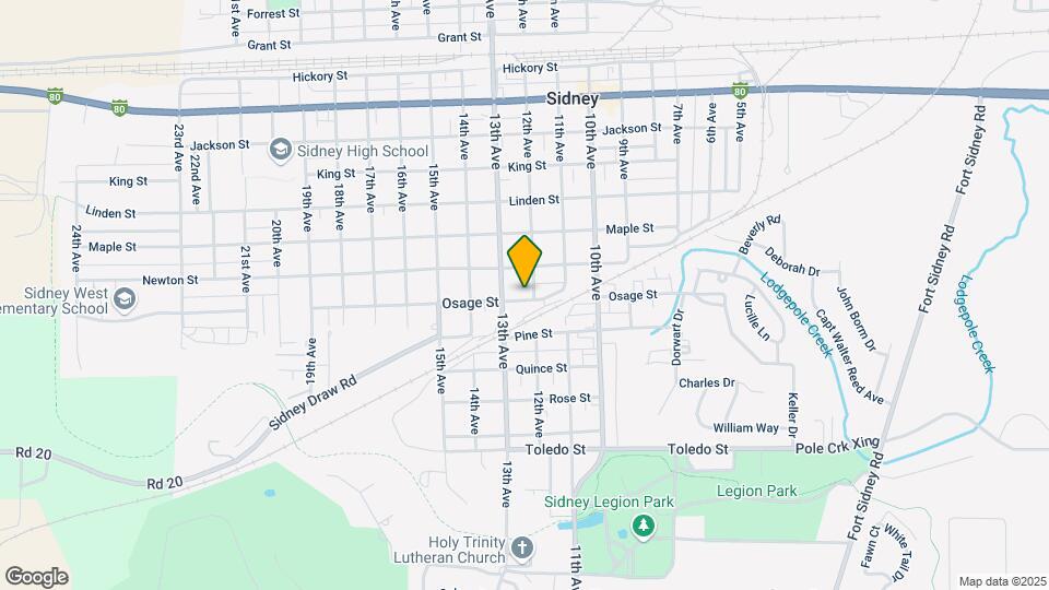 1440 12th Ave Mapa y Detalles de la Ubicación