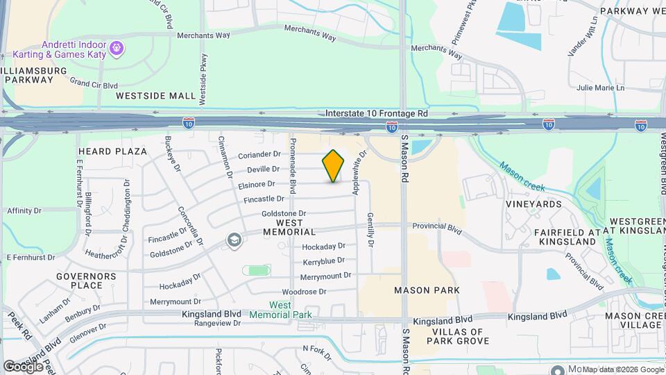 22127 Elsinore Dr Map and Location Details