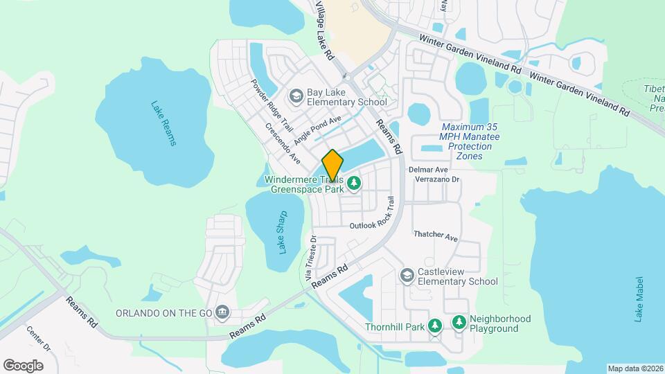 11728 Gray Rock Trail Map and Location Details