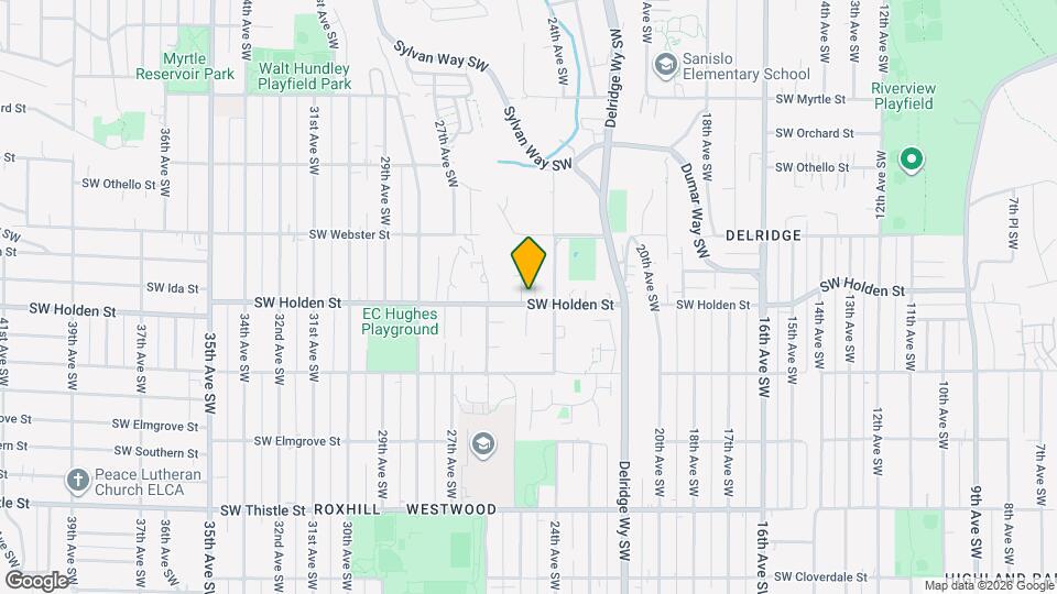 2420 SW Holden St Map and Location Details