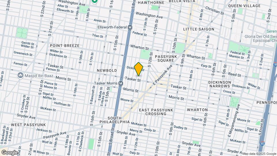 1541 S 13th St Map and Location Details