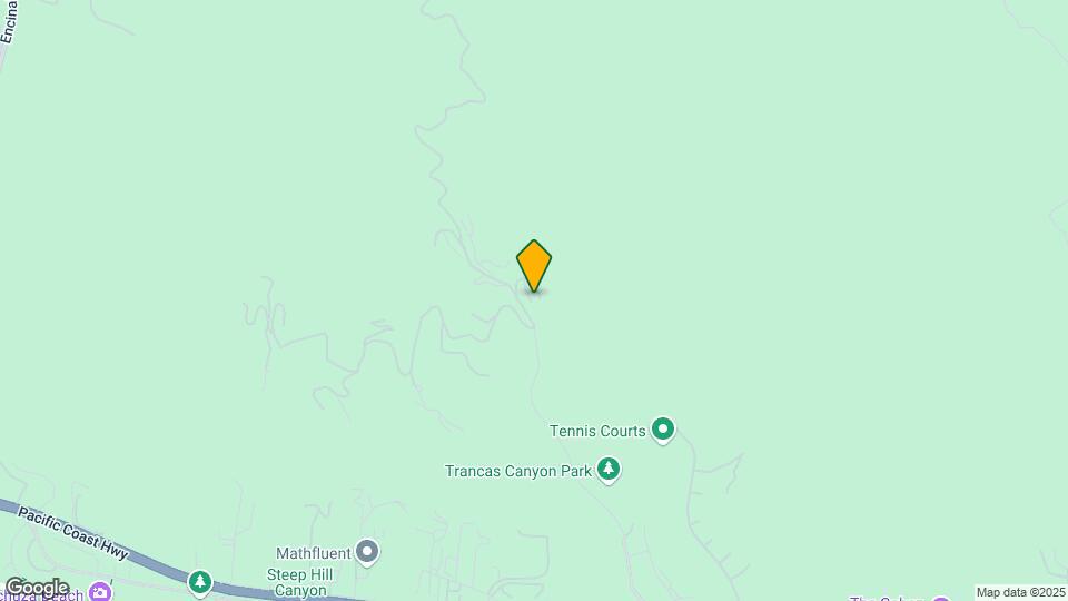 5757 Trancas Canyon Rd Map and Location Details