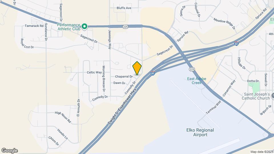 1180 Connolly Dr Map and Location Details