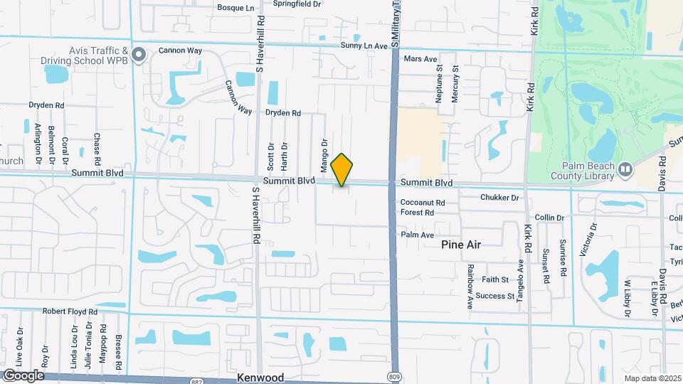4648 Summit Blvd Map and Location Details