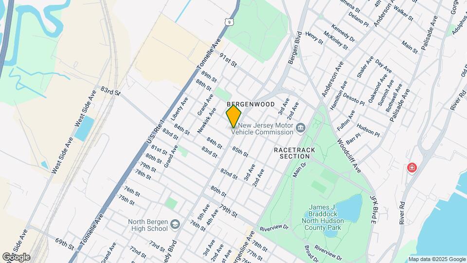 8525 Kennedy Blvd Mapa y Detalles de la Ubicación