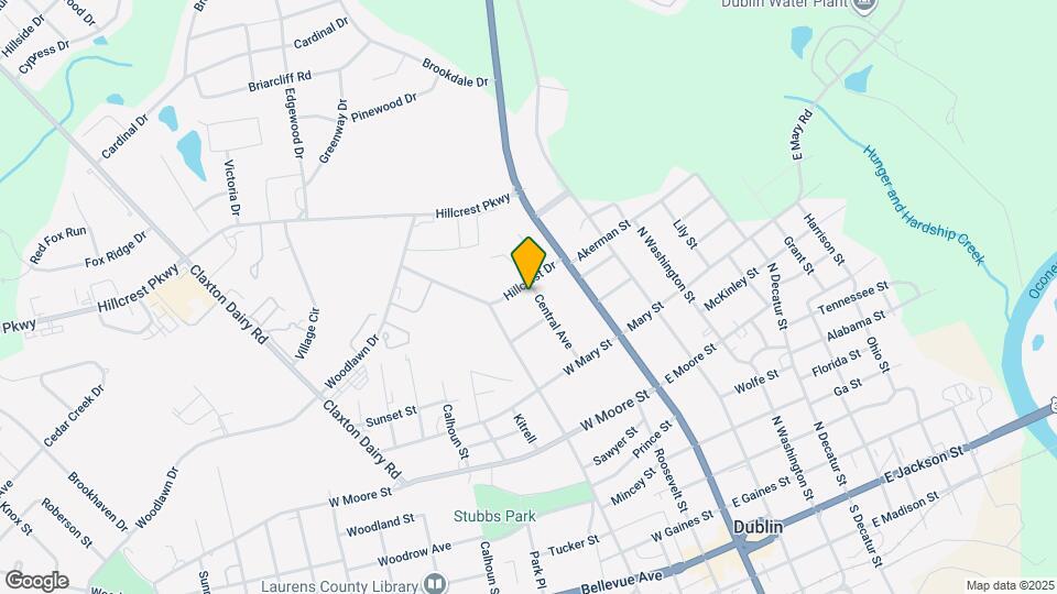 120 Hillcrest Dr Map and Location Details