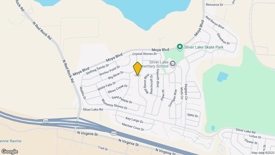 8657 Silver Shores Dr Map and Location Details