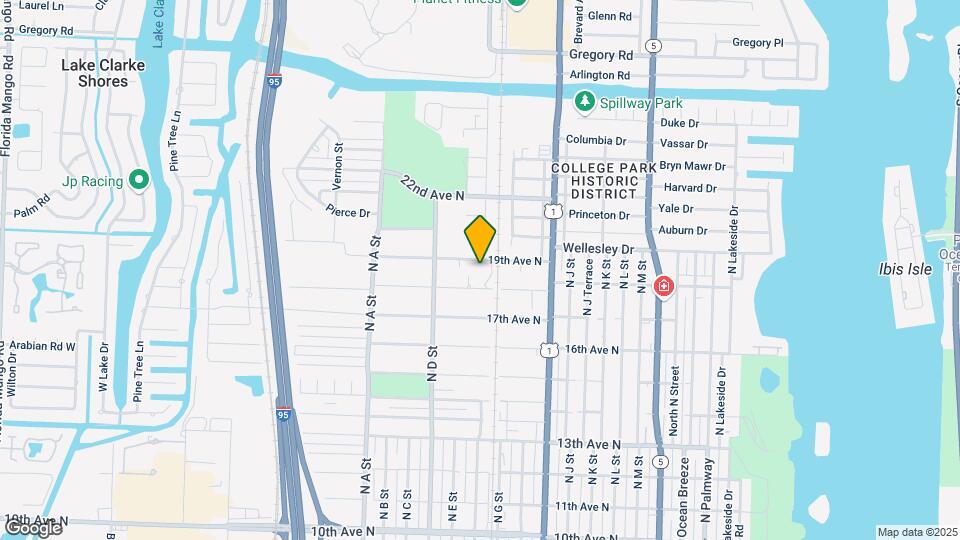 1219 19th Ave N Map and Location Details