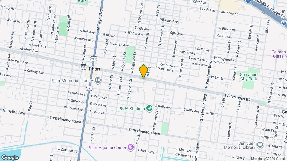 12 S Fir St Map and Location Details