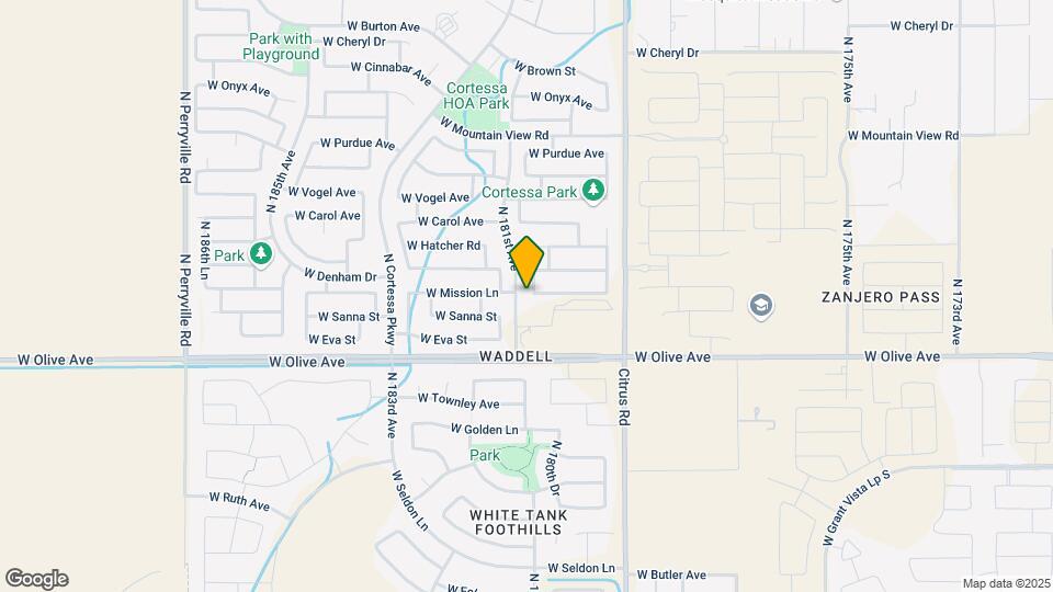 9232 N 180th Ln Map and Location Details