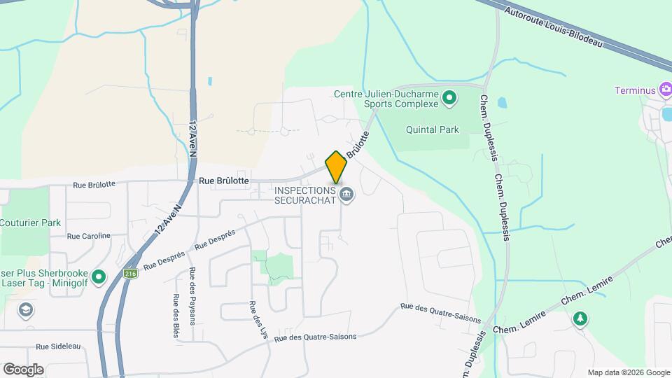 1795 Ernest-Therriault Rue Map and Location Details