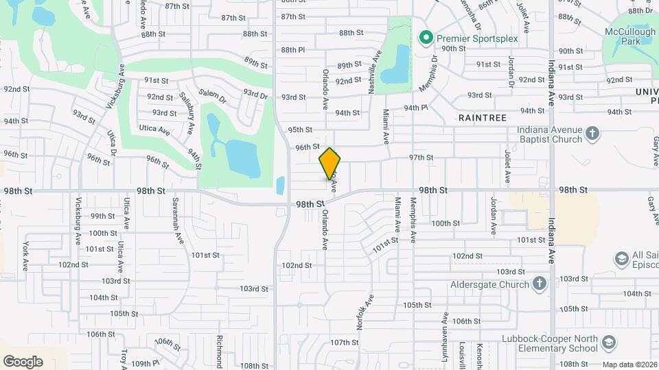 9716 Orlando Ave Map and Location Details