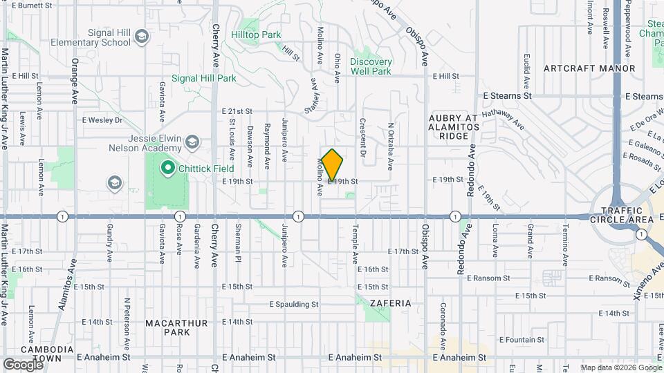 2660 E 19th St Map and Location Details