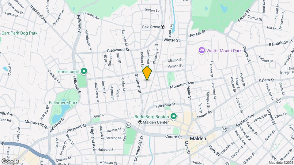 39 Lincoln St Map and Location Details