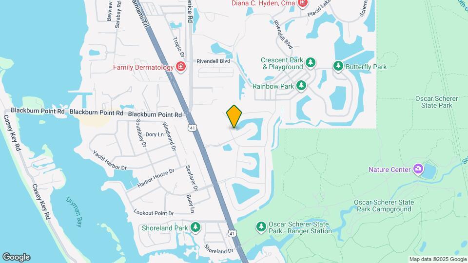 1308 Thornapple Dr Map and Location Details