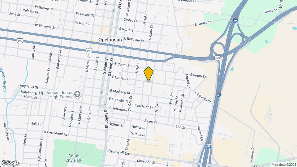 726 E Laurent St Map and Location Details