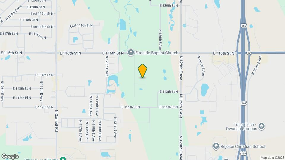 11325 N 123rd E Ave Map and Location Details