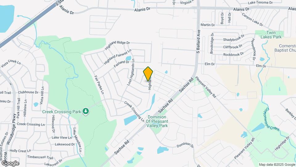 2022 Highland Dr Map and Location Details