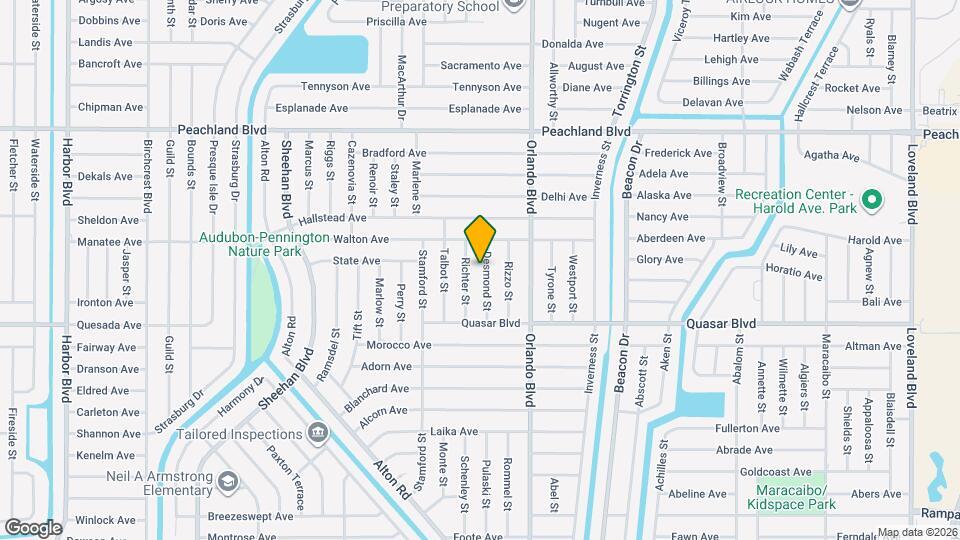 1195 Desmond St Mapa y Detalles de la Ubicación