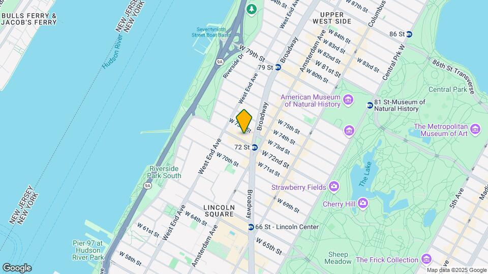237 West 72 Street Map and Location Details