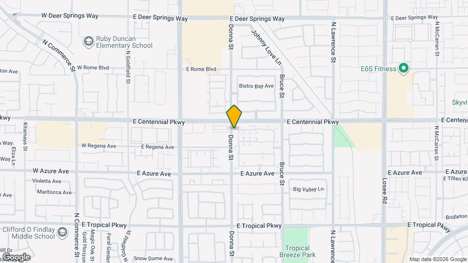 6347 Blushing Willow St Mapa y Detalles de la Ubicación