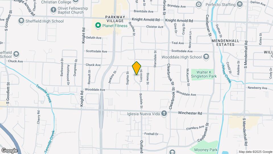 3424 Boxdale St Map and Location Details