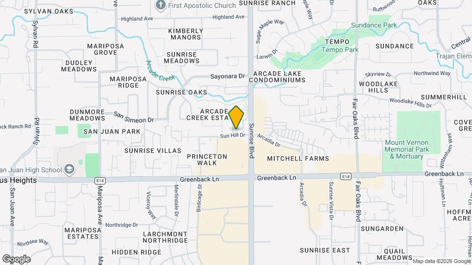 6328 Bonham Cir Map and Location Details