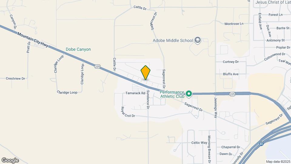 3609 Autumn Colors Dr Map and Location Details