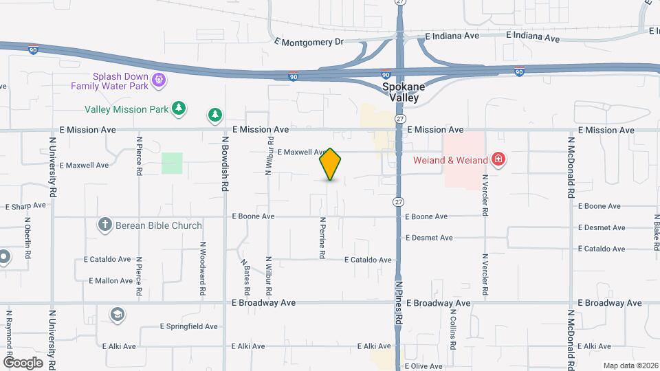 1316 Robie Ln Map and Location Details