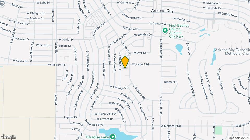 10179 W Durango Cir Map and Location Details