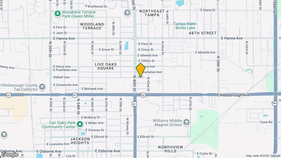 4007 Deleuil Ave Map and Location Details