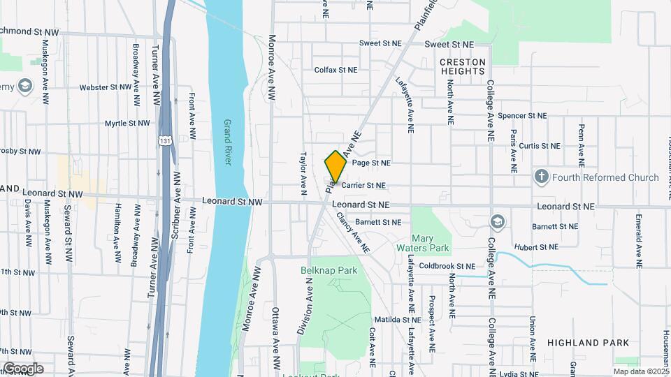 1224 Plainfield Ave NE Grand Rapids MI Apartments and Nearby Grand