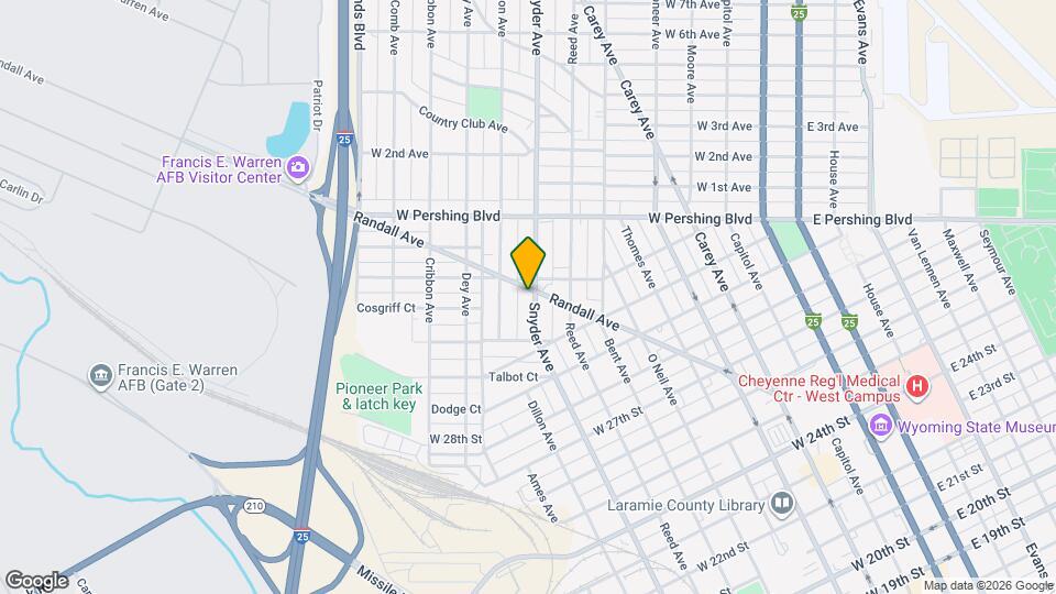 3054 Snyder Ave Map and Location Details