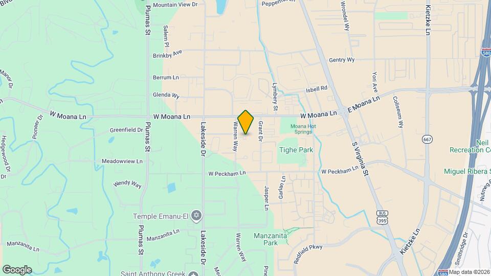 535 Warren Ct Map and Location Details