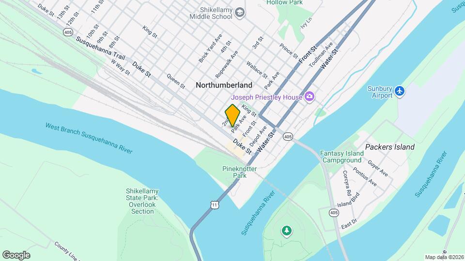 155 Queen St, Unit Apt 3 Map and Location Details