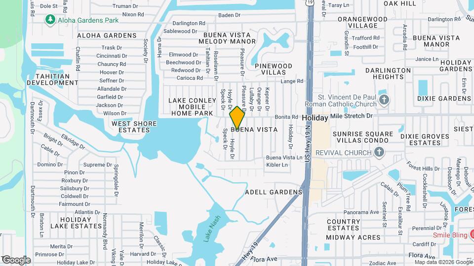 1909 Shady Cove Dr Map and Location Details