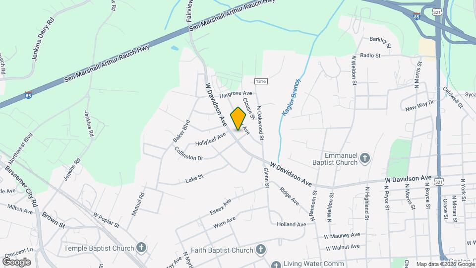 1604 W Davidson Ave Map and Location Details