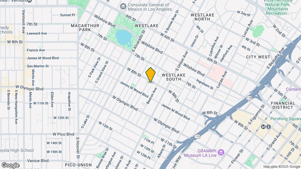 806 S Burlington Ave Mapa y Detalles de la Ubicación